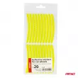 AMIO 03112 - Autocollants réfléchissants pour roues de voiture 20 pièces