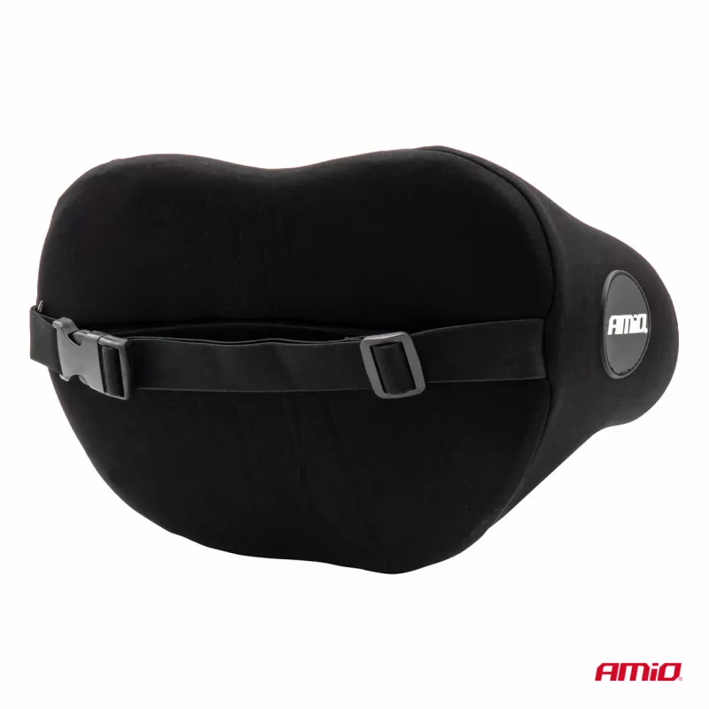 Appui-tête de siège auto avec mousse MEMORY Noir CSH-06 AMIO 02962 - Visuel 1