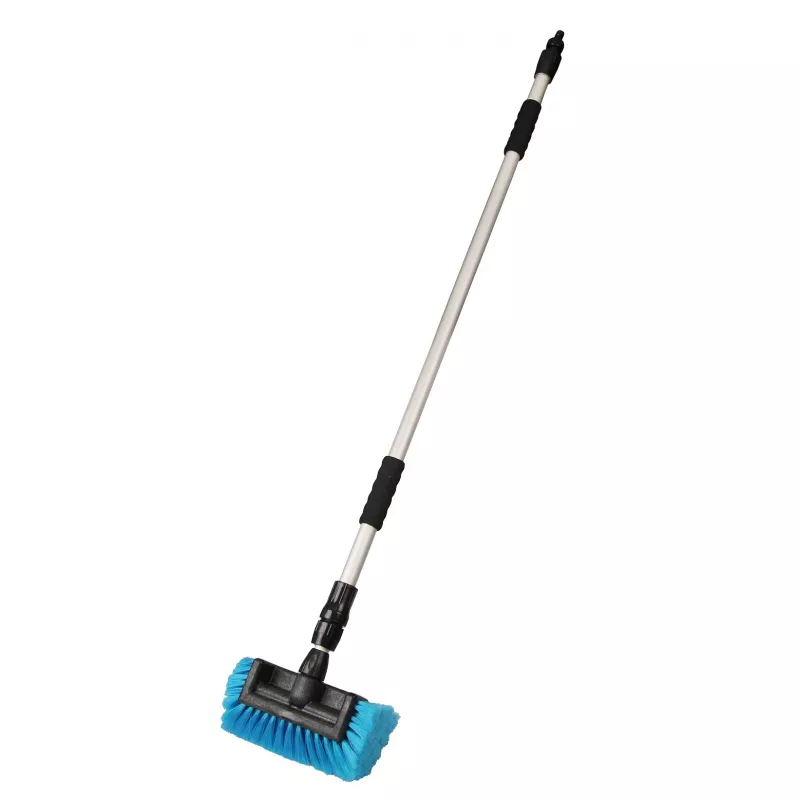 Brosse voiture avec raccord eau, main télescopique max 260 cm AMIO 02475 - Visuel 1