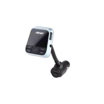 Transmetteur FM Bluetooth avec chargeur 2,4A BT-01 AMIO [02250]