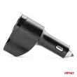 AMIO 02357 - Adaptateur de prise de voiture avec chargeur rapide 2xUSB 2,4A PCH PRO-04