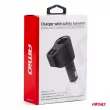 AMIO 02357 - Adaptateur de prise de voiture avec chargeur rapide 2xUSB 2,4A PCH PRO-04