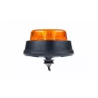 AMIO LDO 2666 R/F - Gyrophare HOR 110B, avec tube fileté, LED 12/24 V (mode rotation et flash, câble 3x 0,5mm2, longueur 1,5m)