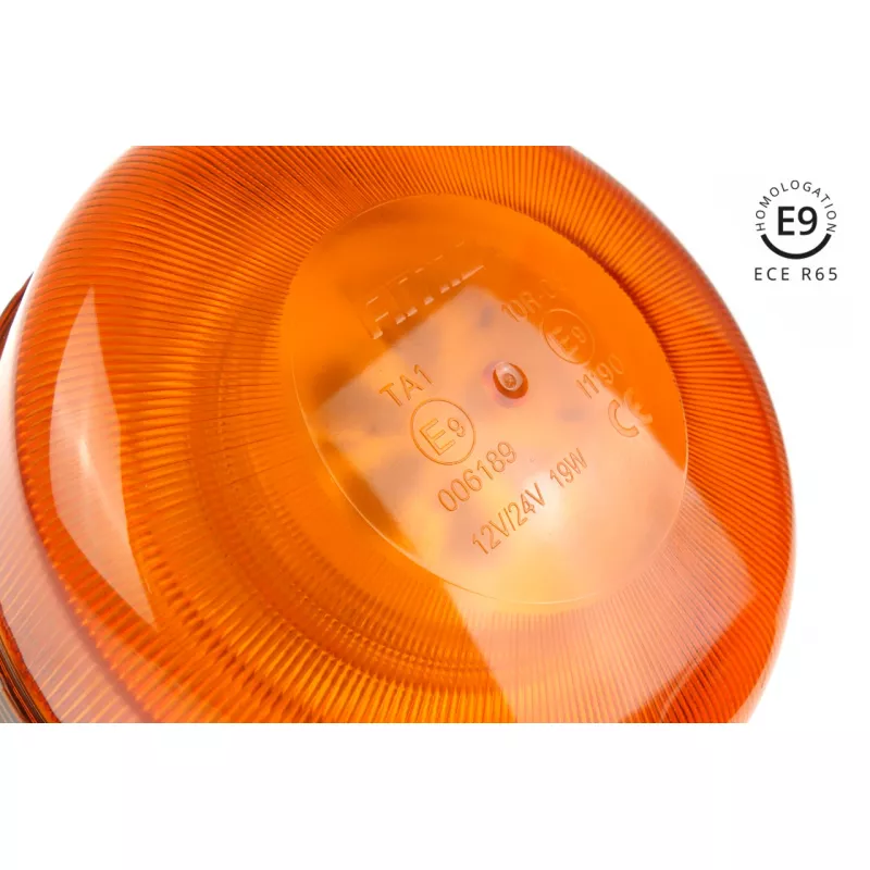 Gyrophare LED 36 LED à vis R65 R10 12V 24V W03sb AMIO 02294 - Visuel 1
