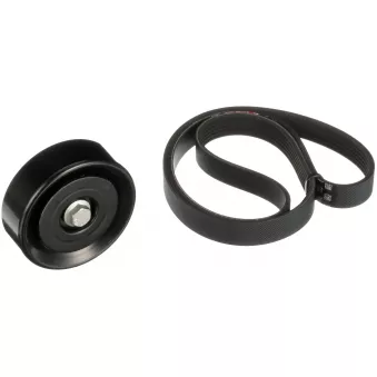 Jeu de courroies trapézoïdales à nervures GATES K016PK1253XS