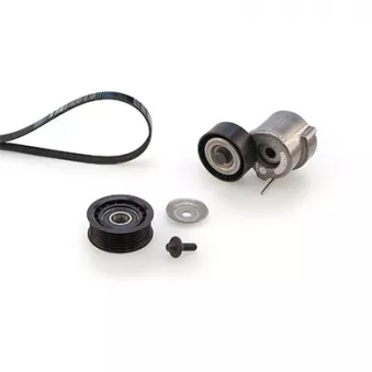 Jeu de courroies trapézoïdales à nervures GATES K016PK1393XS pour ALFA ROMEO STELVIO 2.2 D - 190cv