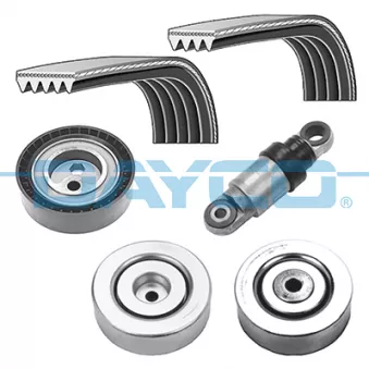 Jeu de courroies trapézoïdales à nervures DAYCO KPV470