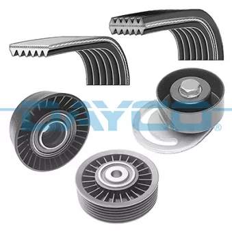 Jeu de courroies trapézoïdales à nervures DAYCO KPV777