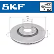 SKF VKBD 80002 V2 - Jeu de 2 disques de frein arrière