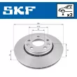 SKF VKBD 80008 V2 - Jeu de 2 disques de frein arrière