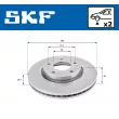 SKF VKBD 80029 V2 - Jeu de 2 disques de frein arrière