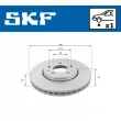 SKF VKBD 80030 V1 - Jeu de 2 disques de frein arrière