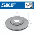 SKF VKBD 80037 V1 - Jeu de 2 disques de frein arrière