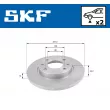 SKF VKBD 80059 S2 - Jeu de 2 disques de frein arrière