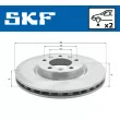 SKF VKBD 80090 V2 - Jeu de 2 disques de frein arrière