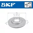 SKF VKBD 80092 V2 - Jeu de 2 disques de frein arrière