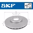 SKF VKBD 80110 V2 - Jeu de 2 disques de frein arrière