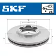 SKF VKBD 80123 V1 - Jeu de 2 disques de frein arrière