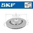 SKF VKBD 80127 V2 - Jeu de 2 disques de frein arrière