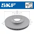 SKF VKBD 80168 V2 - Jeu de 2 disques de frein arrière