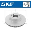 SKF VKBD 80179 V1 - Jeu de 2 disques de frein arrière