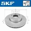 SKF VKBD 80181 V1 - Jeu de 2 disques de frein arrière
