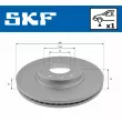 SKF VKBD 80218 V1 - Jeu de 2 disques de frein arrière