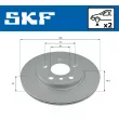 SKF VKBD 80244 V2 - Jeu de 2 disques de frein arrière