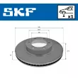 SKF VKBD 80259 V1 - Jeu de 2 disques de frein arrière
