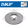 SKF VKBD 80279 V2 - Jeu de 2 disques de frein arrière