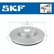 SKF VKBD 80286 V1 - Jeu de 2 disques de frein arrière