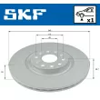 SKF VKBD 80292 V1 - Jeu de 2 disques de frein arrière