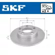 SKF VKBD 90023 S2 - Jeu de 2 disques de frein arrière