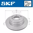 SKF VKBD 90031 V2 - Jeu de 2 disques de frein arrière
