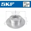 SKF VKBD 90048 S2 - Jeu de 2 disques de frein arrière