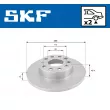 SKF VKBD 90051 S2 - Jeu de 2 disques de frein arrière