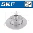 SKF VKBD 90126 S2 - Jeu de 2 disques de frein arrière