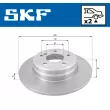 SKF VKBD 90151 S2 - Jeu de 2 disques de frein arrière