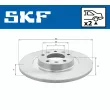 SKF VKBD 90155 S2 - Jeu de 2 disques de frein arrière