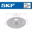 SKF VKBD 90158 S2 - Jeu de 2 disques de frein arrière