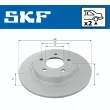 SKF VKBD 90229 S2 - Jeu de 2 disques de frein arrière