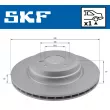 SKF VKBD 90232 V1 - Jeu de 2 disques de frein arrière
