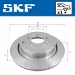 SKF VKBD 90233 V1 - Jeu de 2 disques de frein arrière
