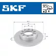 SKF VKBD 90234 S2 - Jeu de 2 disques de frein arrière