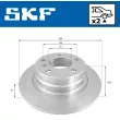 SKF VKBD 90237 S2 - Jeu de 2 disques de frein arrière