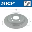 SKF VKBD 90248 S2 - Jeu de 2 disques de frein arrière
