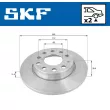 SKF VKBD 90266 S2 - Jeu de 2 disques de frein arrière