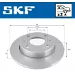 SKF VKBD 90285 S2 - Jeu de 2 disques de frein arrière