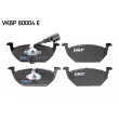 SKF VKBP 80004 E - Jeu de 4 plaquettes de frein avant