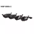 SKF VKBP 80004 E - Jeu de 4 plaquettes de frein avant